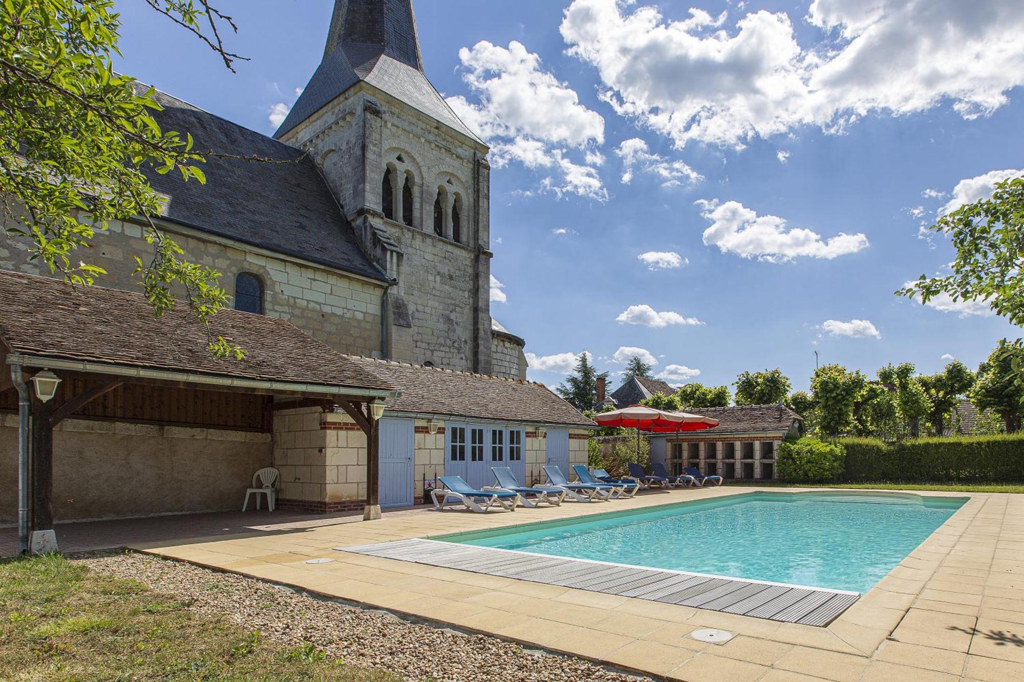 Manoir De La Voute Maison D'Hotes Pouillé Exteriér fotografie